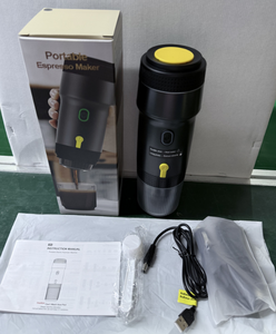 Máquina de Espresso Portátil de Cápsulas al por Mayor, 150ML, Recargable por DC, Calentamiento Rápido, Cafetera para Coche, Viajes y Camping, OEM de Fábrica - Product Image 6
