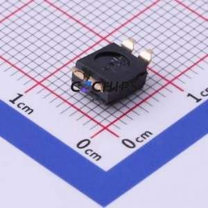 DSIC02LS-P DIP Switch SMD-4P,5.1x6.1mm Switch Flat Toggle, Raised Type Single Pole Single Throw 2 Gull Wing Type - Product Image 2