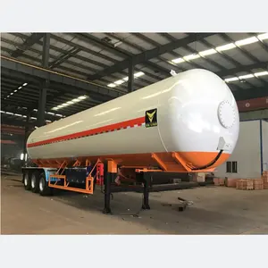 Alta qualidade 3 eixos LPG propano butano transporte petroleiro semi reboque para venda na Nigéria