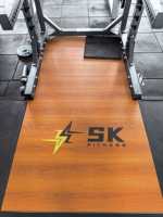 Equipo de Gimnasio SK Fitness, Power Rack para Levantamiento de Pesas, Entrenamiento de Fuerza, Jaula para Gimnasio en Casa, Power Rack con Plataforma