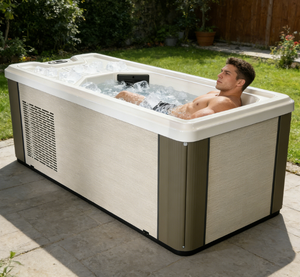 Bañera de Hidromasaje de Lujo con Doble Temperatura, Enfriador, Calentador, Filtro, Ozono, Acrílico, para Inmersión en Agua Fría o Caliente, para Casa o Gimnasio - Product Image 1