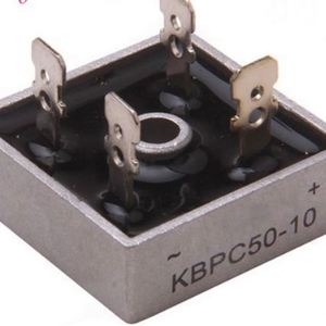 วงจรเรียงกระแสบริดจ์สแต็ค <span class=keywords><strong>kbpc5010</strong></span> 50A 1000V สะพานวงจรเรียงกระแสเฟสเดียว kbpc 5010 - Product Image 1