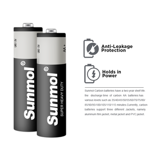 את הרשימה החדשה <span class=keywords><strong>3</strong></span> חיי השנה הסיטונאי כפול <span class=keywords><strong>1.5v</strong></span> פחמן אבץ כפול עבור ערימות שעון - Product Image 3