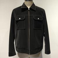 Veste de moto en cuir véritable noir pour homme, avec logo frontal, douce, tendance, incontournable, design de créateur, disponible en stock