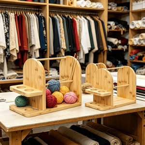 Soporte Magnético Premium de Madera Addreen para Hilos, Bobinas y Agujas de Tejer y Ganchillo - Product Image 4