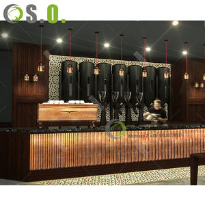 Equipo <span class=keywords><strong>de</strong></span> muebles <span class=keywords><strong>de</strong></span> diseño interior para restaurante, cabinas con mesas - Product Image 1