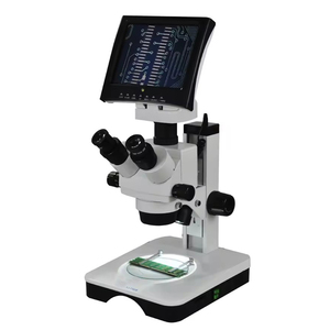 Stéréo <span class=keywords><strong>Microscope</strong></span> Zoom YJ-T102BLCD 7X-45X avec écran LCD - Product Image 1