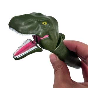 Stylo mignon en forme de crocodile qui mord, papeterie interactive amusante, action de morsure interactive, parfait pour la décoration de bureau scolaire et les cadeaux de fête - Product Image 3
