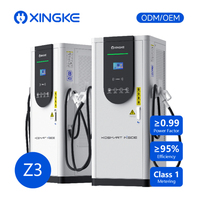 Borne de recharge rapide DC double port haute puissance 240-480 kW Xingke Z3 IP54 pour camions lourds et logistique