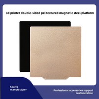 ELEGOO OrangeStorm Giga 800/820x820mm Pelat Cetak Dua Sisi Bertekstur Halus Amber Hitam Biru Abu-abu Tinta Eco Solvent