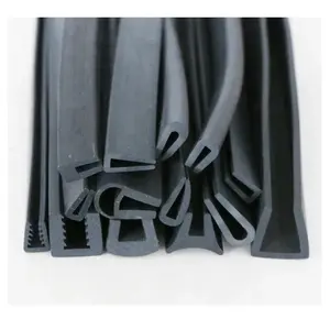 U-shape Edge Trim strips for car doors and Windows, machinery, and glass rubber seals Edge Trim