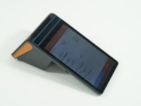 8 дюймов Android 12 Ресторан POS планшет с NFC считыватель и встроенный 80 мм Термопринтер GOODCOM