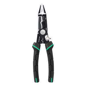 Coupe-fils et dénudeurs de fils Topsen 8 pouces 93432 en acier à haute teneur en carbone, pinces d'électricien pour câbles - Product Image 1