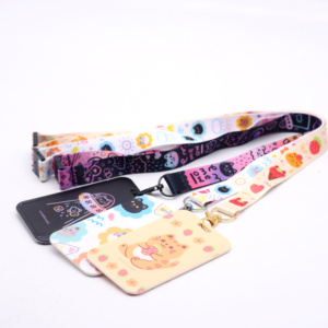 Bsbh Tùy Chỉnh Abs Chủ Thẻ Polyester Dây Buộc Mô Hình Dễ Thương In Ấn Sinh Viên ID Thẻ Chất Lượng Cao Giáo Viên Dây Buộc - Product Image 2