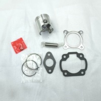 Jeu de cylindres ENW 47mm (broche 12mm) pour Scooter 2 temps Minarelli 1E40QMB Vento ZIP KEEWAY Hurricane F-ACT Matrix 50 Stels SKIF 50