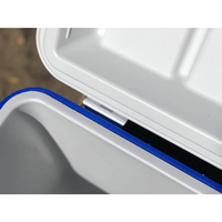 Vente en gros Boîte isotherme à glace dure en HDPE Boîte isotherme portable pour camping pique-nique et plage