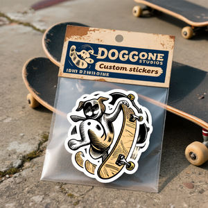 Envío Rápido, Pegatinas de Vinilo Troqueladas Resistentes a los Rayos UV e Impermeables, Pegatinas Adhesivas de PVC, Impresión Personalizada, Pegatinas con Logotipo Troquelado - Product Image 4