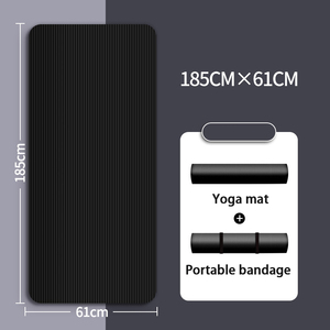 Factory Wholesale NBR Yoga <b>Mat</b> Thickened Widened Extended Female Beginners Home Men's Sports Dance Floor <b>Mat</b> <b>Fitness</b> Equipment - Product Image 5