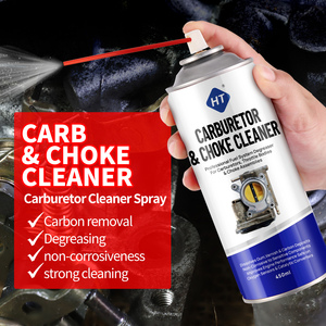 Nettoyant pour carburateur HT 450 ml, dégraissant pour système de carburant, dissout la gomme, le vernis et les dépôts de carbone, non corrosif, sans danger pour les sondes lambda - Product Image 1