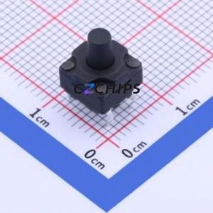 K2-1843DP-M4SW-02 Tactile Switch Through hole Component (THT) Switch 2.5N Through Hole 8mm 8mm - Product Image 1