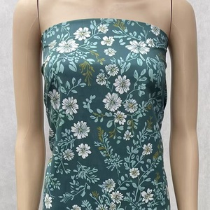 Tessuto in Rayon 100% Ecologico a Basso MOQ, Stampato Digitalmente, Leggero, con Stampa Floreale <span class=keywords><strong>Liberty</strong></span> per Abiti e Vestiti - Product Image 5