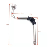 Accessoires pour machine à café en acier inoxydable EC680/685, tuyau à vapeur semi-automatique haute pression, baguette à vapeur Rancilio
