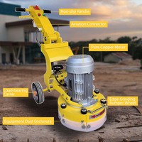 Meuleuse de sol en béton entièrement de 330mm, moteur 220V/110V /380v et engrenages