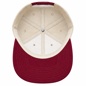 Casquettes de baseball bicolores à visière incurvée, 5 panneaux, réglables, avec logo brodé 3D personnalisé, certifiées usine - Product Image 4