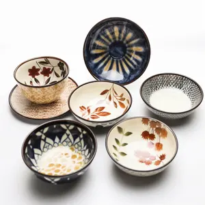Pratos cerâmicos estilo japonês sushi tigela cerâmica