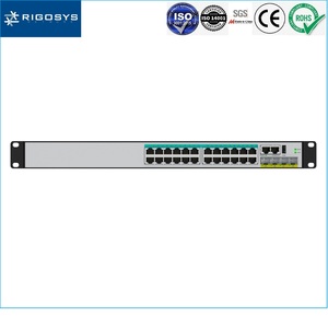 Rigosys CS6500 10G Managed POE Switch 24/48 Ports <b>Rack</b>-Mounted Industrial Network Device QoS Metal Housing 1-Year Warranty - Product Image 6