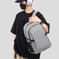 Ransel USB Warna Cerah Ringan Tahan Sobek Anti Maling Resleting Lembut Kapasitas Besar Serbaguna