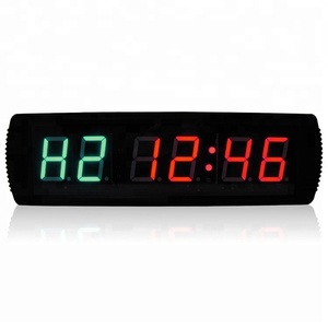 Logotipo impreso barato digital 3 pulgadas de 6 dígitos LED pequeño <span class=keywords><strong>reloj</strong></span> de <span class=keywords><strong>Cuenta</strong></span> Regresiva para montaje en pared - Product Image 5