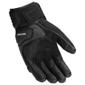 Gants de moto en cuir noir certifiés Befast SUPPORTER CE M - Product Image 2