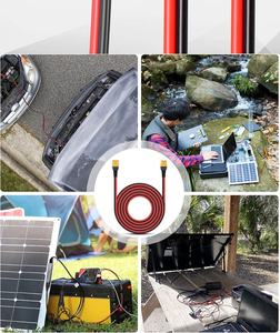 10AWG 12AWG XT60 XT60H Verbinder Verlängerungs-Adapterkabel für RC-Batterie Kraftwerk Solarpanel vom Typ M zu D - Product Image 6