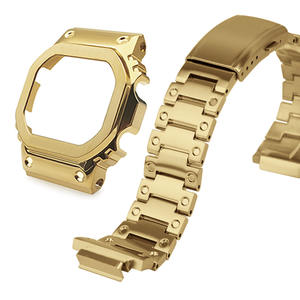 Kit Mod en acier inoxydable avec bande de lunette en diamant pour <span class=keywords><strong>Casio</strong></span> DW5600 GW-M5610 GMW-B5000 GX56 Accessoires de montre - Product Image 3