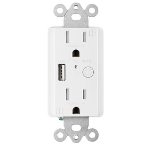<span class=keywords><strong>Prise</strong></span> murale intelligente Tuya avec <span class=keywords><strong>prise</strong></span> USB standard américaine, interrupteur électrique avec connectivité d'application <span class=keywords><strong>Smart</strong></span> <span class=keywords><strong>Life</strong></span>, <span class=keywords><strong>prise</strong></span> murale Wifi - Product Image 1