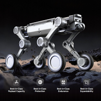 Robot quadrupède léger de 30 kg -20~55 Robot tout-terrain à roues et pattes