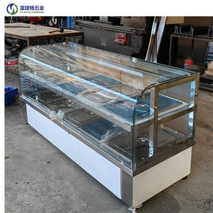 Chauffe-plat électrique Vitrine Vitrine Machine à Pâtisserie Acier Chauffe-plat Équipement Bain <span class=keywords><strong>Marie</strong></span> Offre Spéciale - Product Image 3