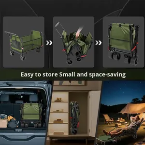 Family Dining &amp; <strong>Fishing</strong> Camping <strong>Cart</strong> Reclining Expandable Outdoor <strong>Cart</strong> for Home Use &amp; Yard - Product Image 3