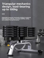 Banc de musculation multifonctionnel en métal pour la maison et le fitness, banc de gym réglable et pliable pour hommes, chaise de fitness inclinable