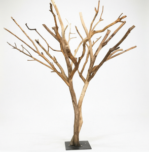 Tronco d'Albero Artificiale Artigianale, Effetto Legno Secco, per Interni ed Esterni, Giardino, Paesaggistica, Centri Commerciali, Matrimoni, Decorazioni per la Casa - Product Image 2