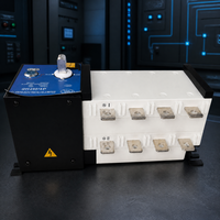 Commutateur de transfert automatique 4P ATS 440V 63A pour systèmes d'alimentation de secours industriels