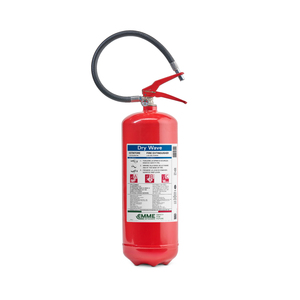 Extintor de Incendios EMME ANTINCENDIO Italiano de Alta Calidad, Semiautomático, Cilindro de Aluminio, 6 kg, Polvo, 43A 233B C-EN 3-7 - Product Image 1