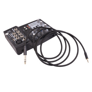 Audio Coaxial 3,5mm doble 6,35mm <span class=keywords><strong>Cable</strong></span> auxiliar <span class=keywords><strong>Cable</strong></span> de altavoz de PVC para amplificador mezclador de teléfono cámara de coche <span class=keywords><strong>2</strong></span> Mono 6,5 <span class=keywords><strong>Jack</strong></span> 3,5 macho 6,35 - Product Image 5