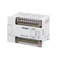 Controlador Lógico Programable (PLC) FX2N-64MR con Salida de Relé RS422, 64 Puntos de E/S, Alimentación CA, Máquina Pequeña, OEM Industrial