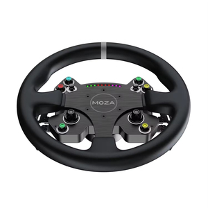 พวงมาลัย MOZA Racing <span class=keywords><strong>CS</strong></span> V2P ขนาด 13 นิ้ว รุ่นมาตรฐานสำหรับรถแข่ง พร้อมโครงอะลูมิเนียมอัลลอยเกรดอากาศยาน - Product Image 4