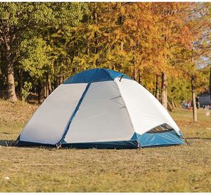 Four-Season Hiking Camping Double Aluminum <b>Pole</b> Lightweight Portable Outdoor <b>Tent</b> | Oxford Waterproof Windproof - Product Image 4
