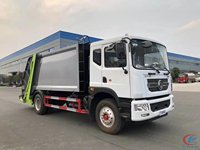 Camion Compacteur de Déchets 4x2 Direct Usine 10m³ – Camion de Collecte des Déchets Compacté pour l'Assainissement