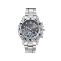Nouvelle montre à quartz transfrontalière la plus vendue 2025, montre-bracelet classique et tendance, montre homme à faux trois cadrans