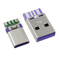 Connecteur mâle USB C pour une charge rapide Connecteurs de charge USB pratiques